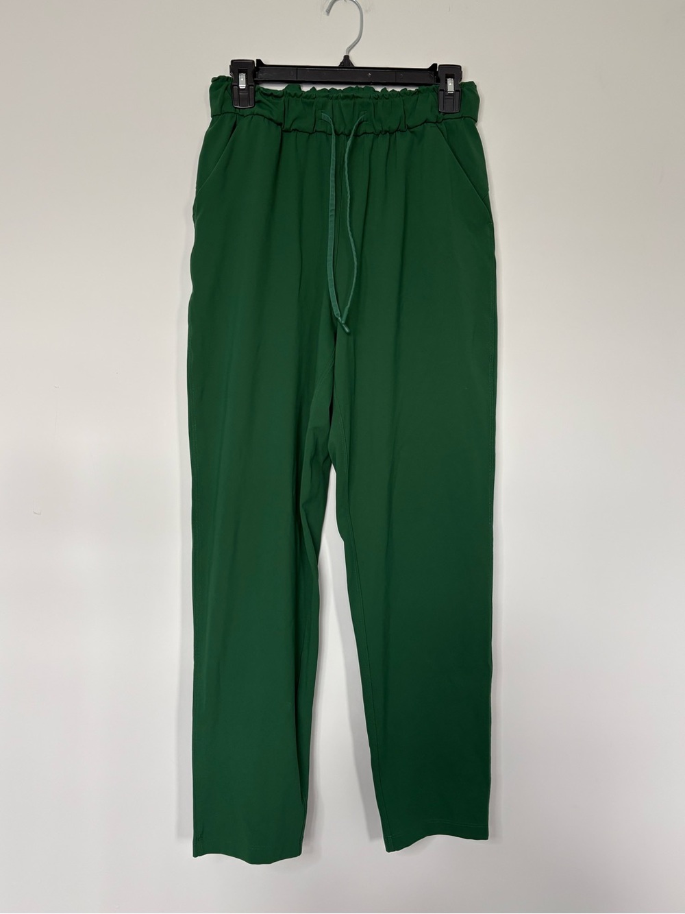 Lululemon Women’s Keep Moving Pants 7/8 Length High Rise Emerald Green Size 6